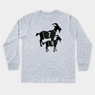 Brooklyn GOATS Kids Long Sleeve T-Shirt